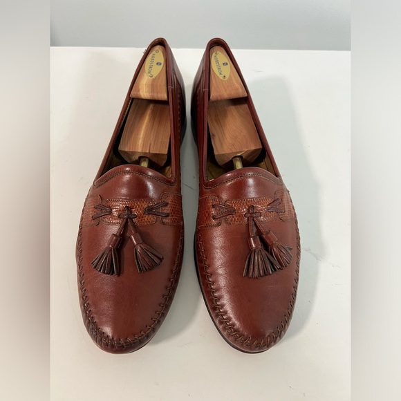 Santoni Men\'s Brown Leather Loafers 11 main image 11